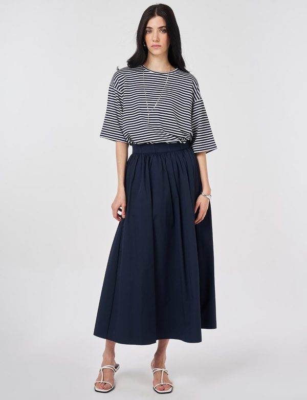 KAYRA Yüksek Bel Evaze Etek 72016