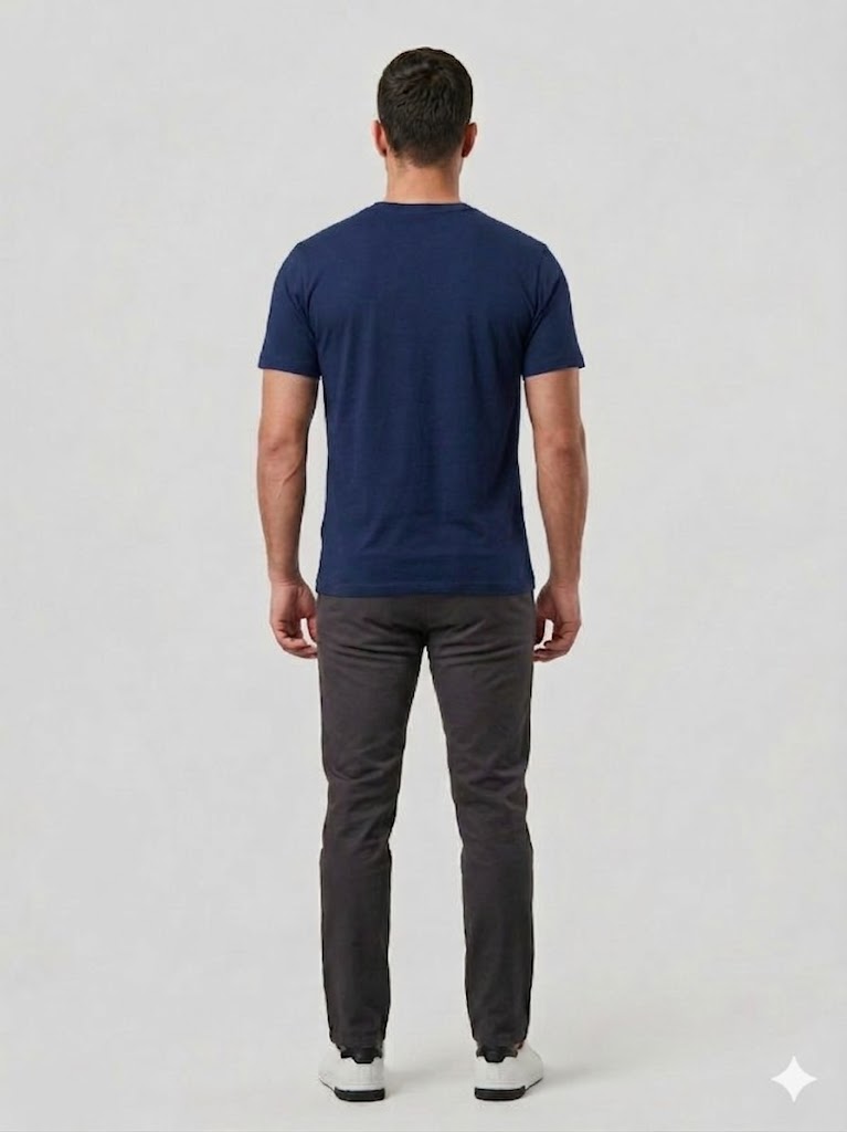 DİOR Göğüs Baskılı T-shirt 2617002 - Lacivert
