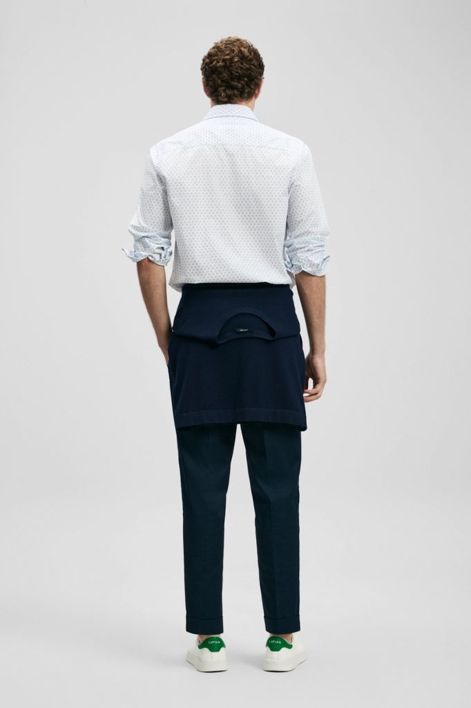 LUFİAN Chrıs Erkek Basic Gömlek  111010666 - MAVİ