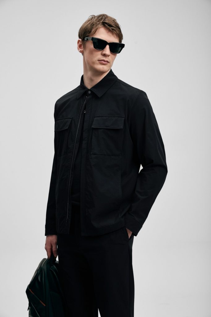 LUFİAN Beck Erkek Gömlek Ceket 111120071 - Siyah