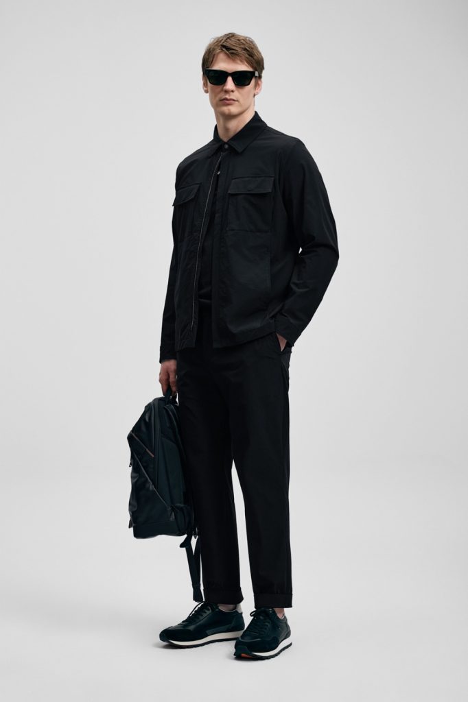 LUFİAN Beck Erkek Gömlek Ceket 111120071 - Siyah