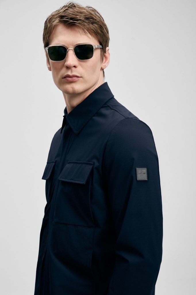 LUFİAN Beck Erkek Gömlek Ceket 111120071 - Lacivert