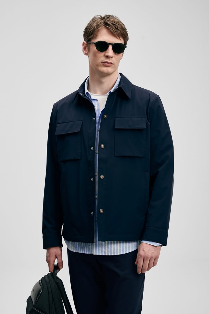 LUFİAN Flex Erkek Gömlek Ceket  111120072