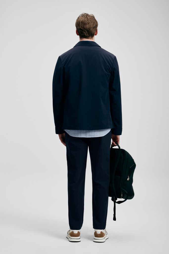 LUFİAN Flex Erkek Gömlek Ceket  111120072 - Lacivert