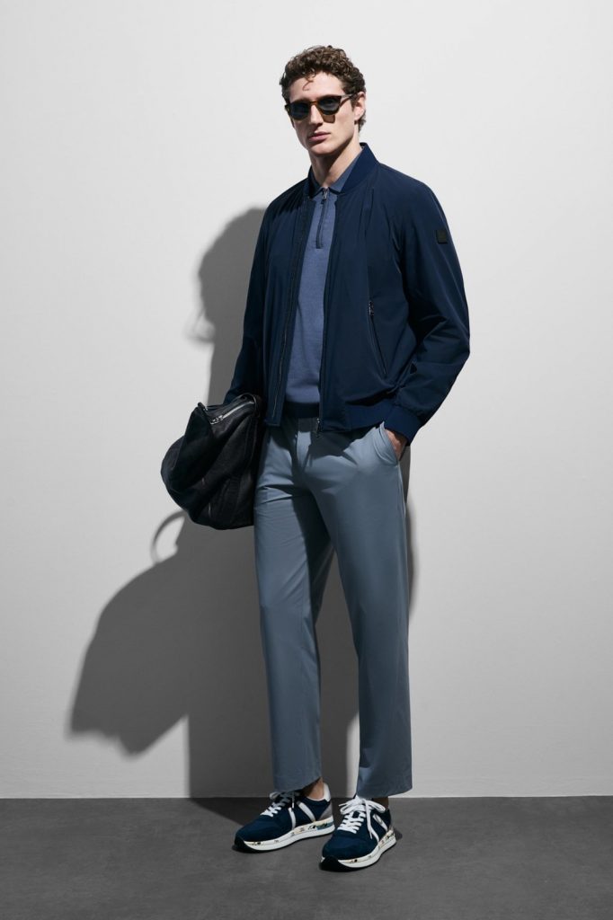 LUFİAN Brooks Erkek Mont 111120075 - Lacivert