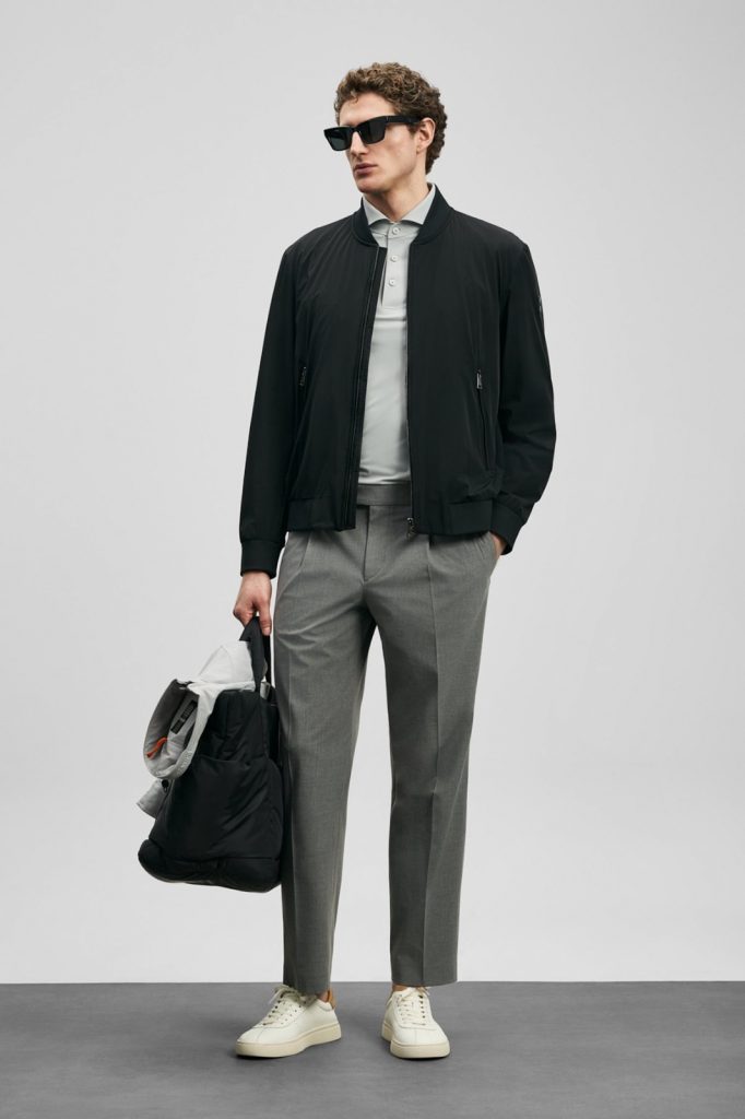 LUFİAN Brooks Erkek Mont 111120075 - Siyah