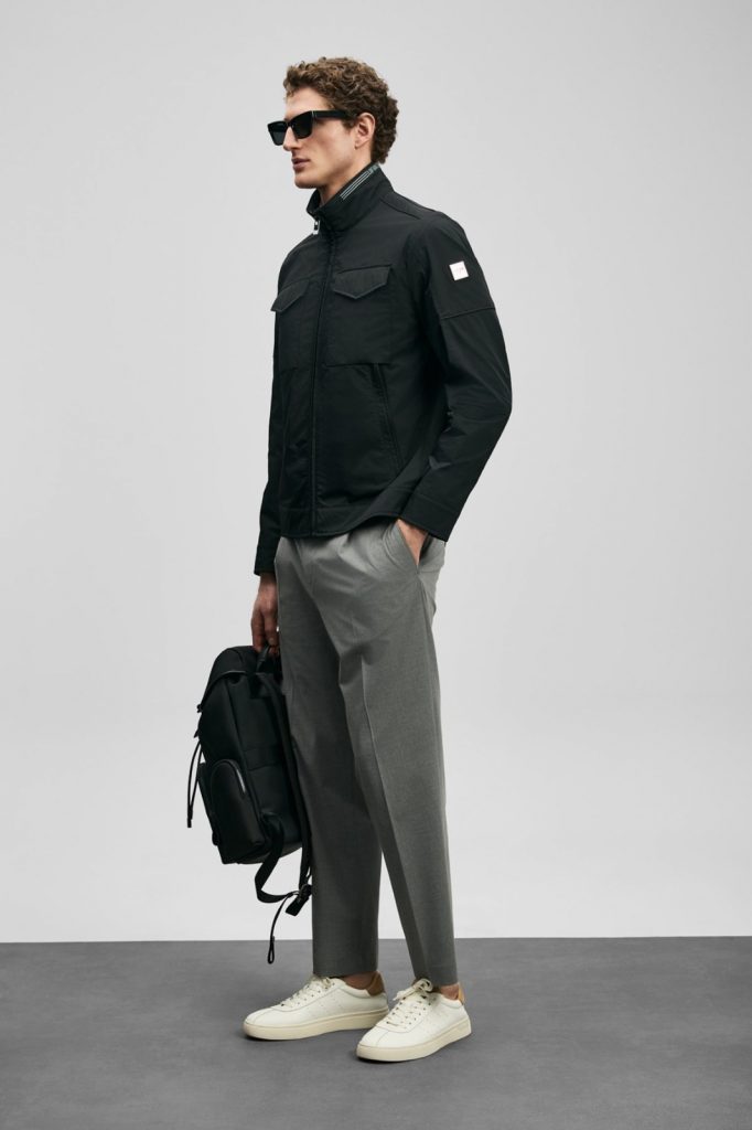 LUFİAN Scott Erkek Mont 111120077 - Siyah