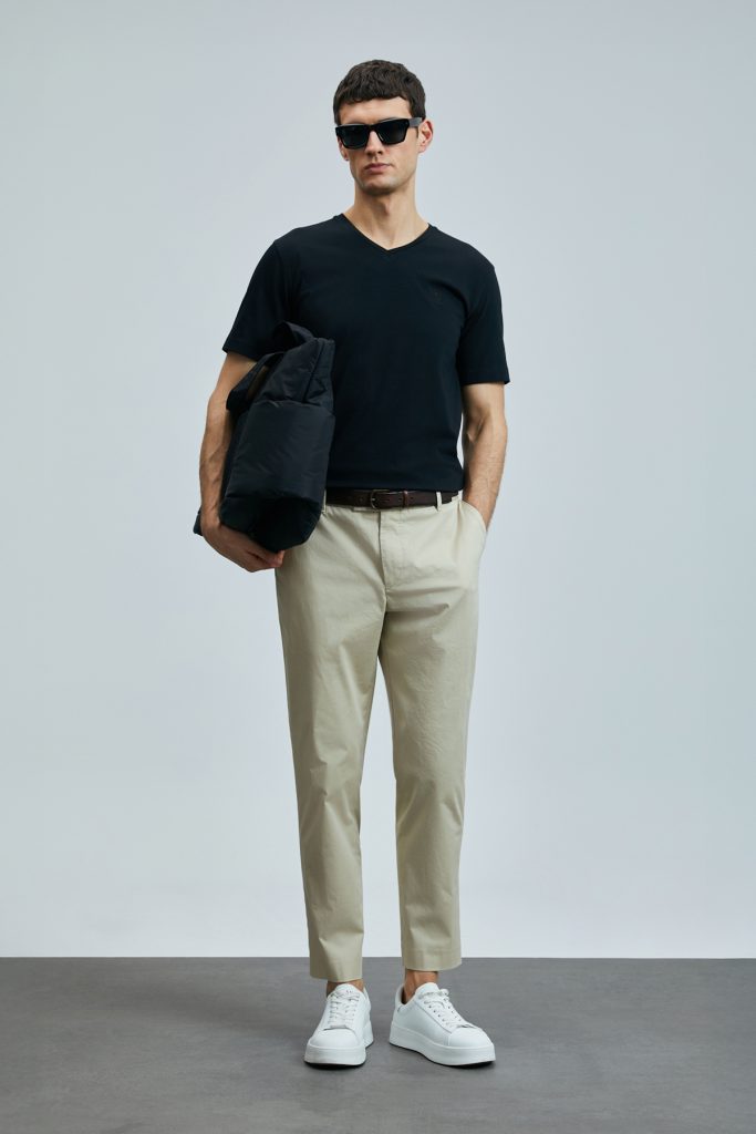 LUFİAN Tuna Modern Grafik T- Shirt 111020266