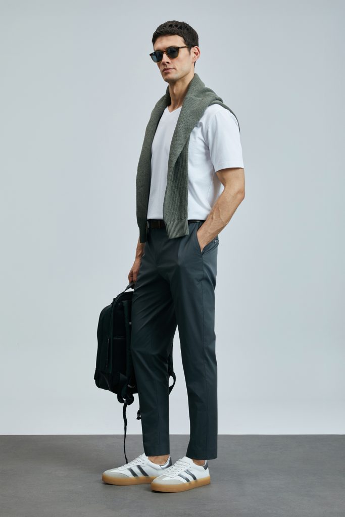 LUFİAN Tuna Modern Grafik T- Shirt 111020266 - Beyaz