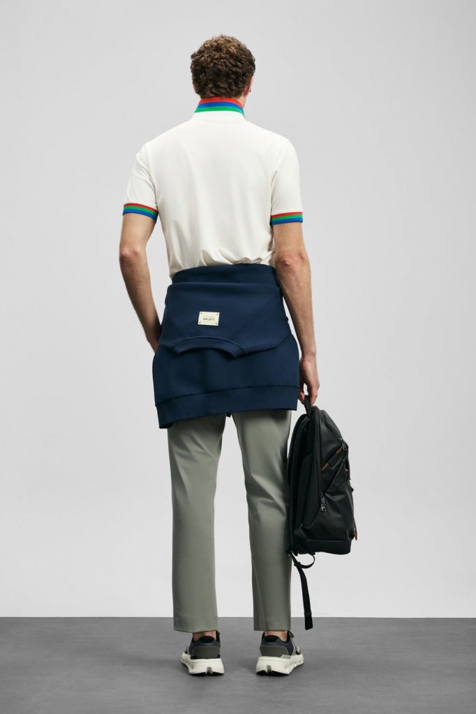 LUFİAN Fun Smart Erkek Polo Tişört 111040231 - KIR.BEYAZ