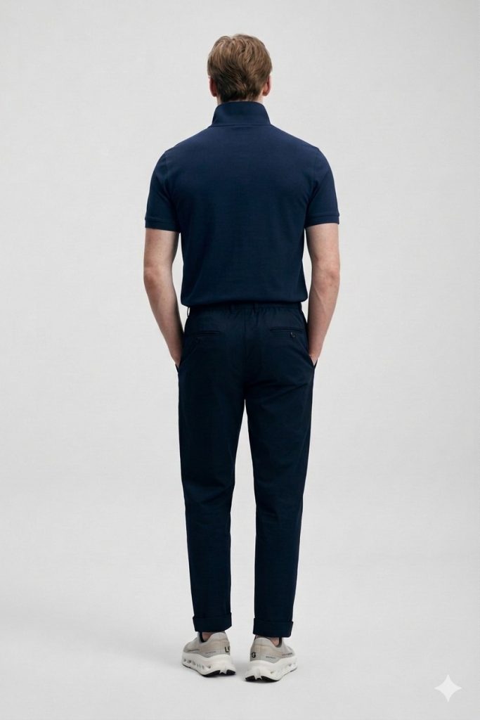 LUFİAN Carter Smart Erkek Polo Tişört 111040233 - Lacivert