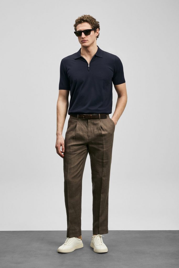 LUFİAN North Erkek Modal Karışımlı T- shirt 111090136 - K.LACİVERT