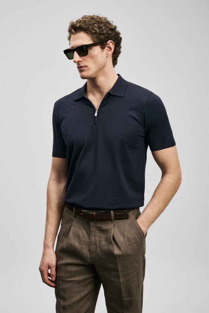 LUFİAN North Erkek Modal Karışımlı T- shirt 111090136 - K.LACİVERT