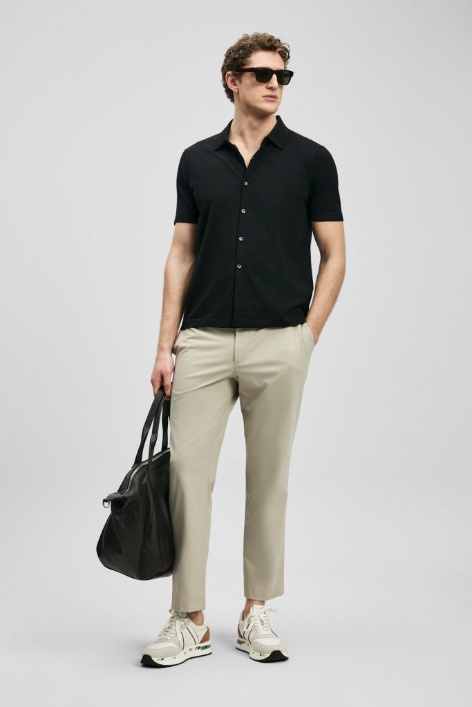 LUFİAN Vıctor Erkek Modal Karışımlı Gömlek 111090143 - Siyah