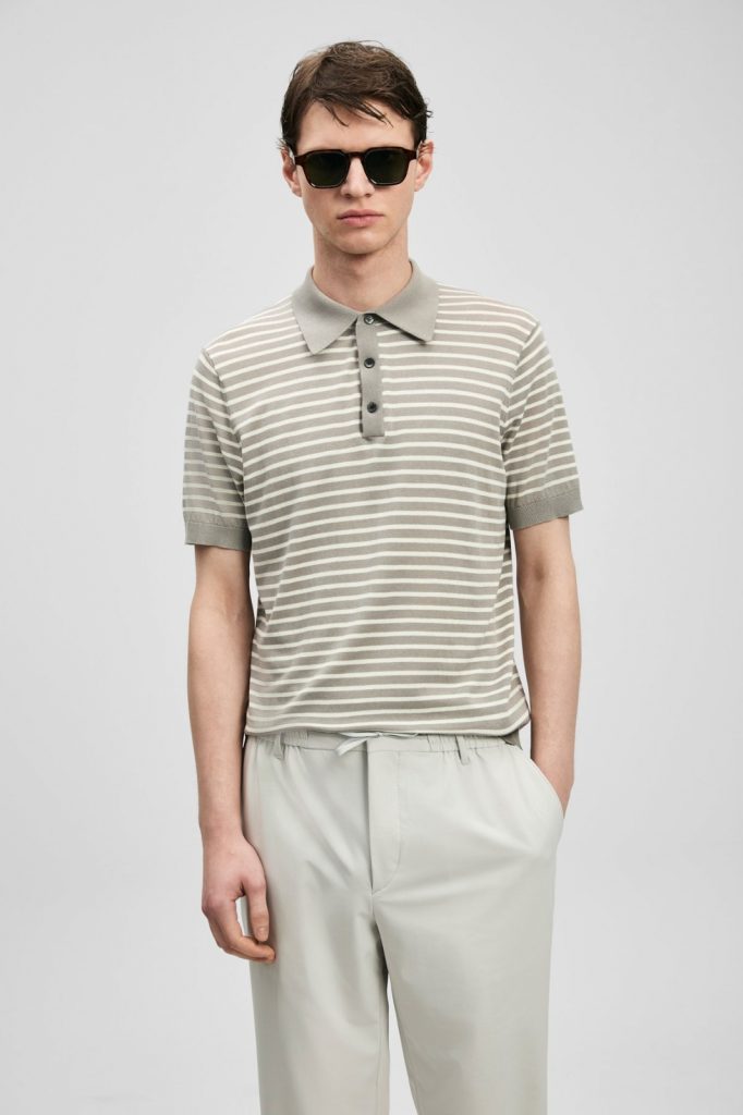 LUFİAN Marco Erkek Pamuklu T-shırt 111090152 - GRİ