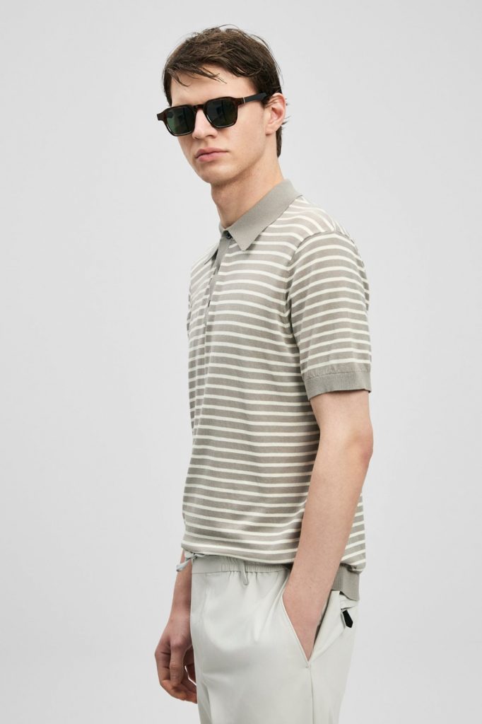 LUFİAN Marco Erkek Pamuklu T-shırt 111090152 - GRİ