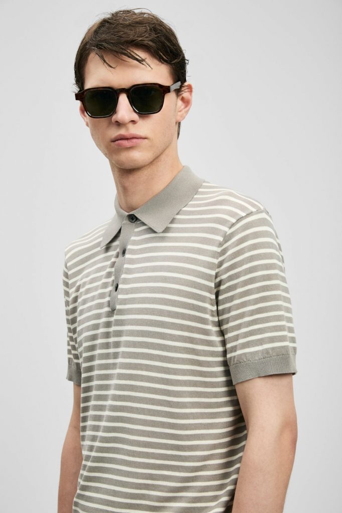 LUFİAN Marco Erkek Pamuklu T-shırt 111090152 - GRİ