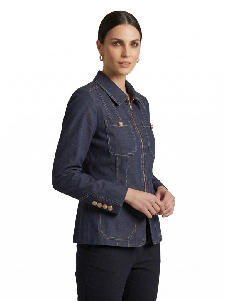 MEZZURA Düğme ve Fermuar Detaylı Ceket  2020