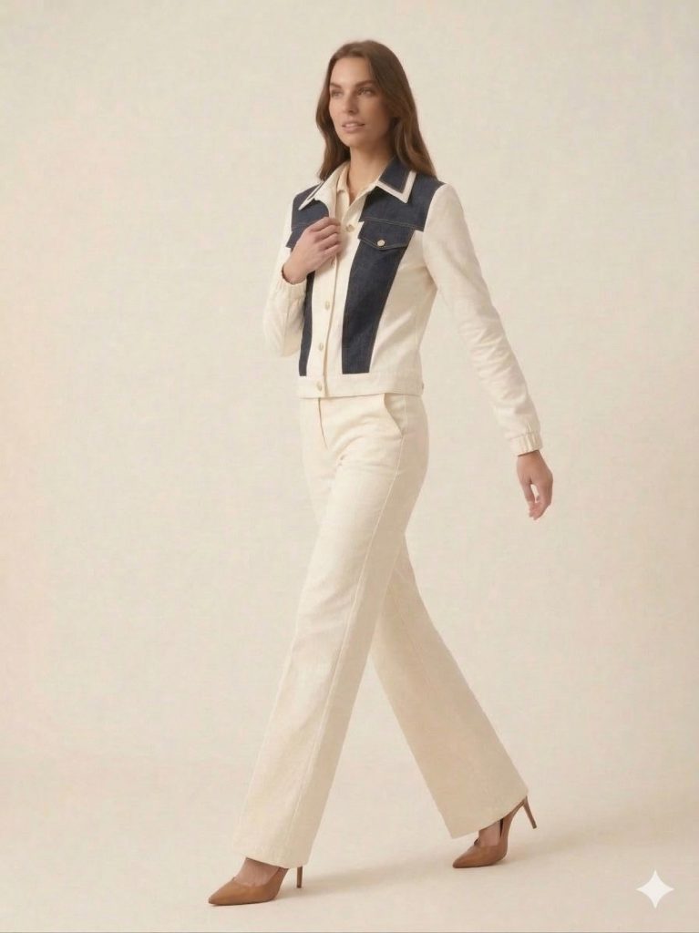 NAAR Bilek Büzgülü Cep Detaylı Ceket 32622 - EKRU