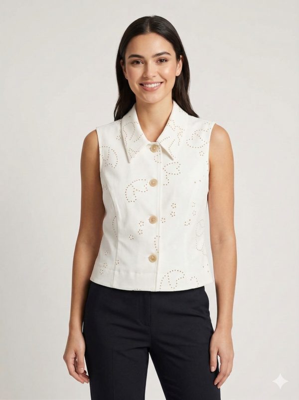 NAAR Kendinden İşlemeli Yelek 32703