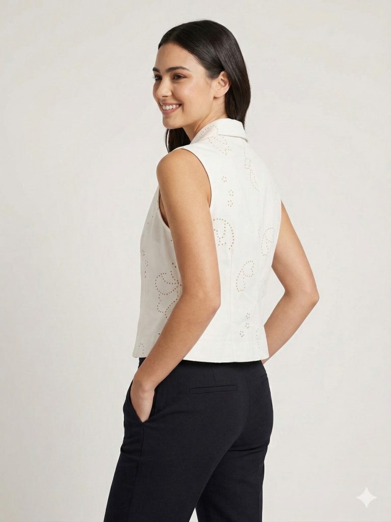 NAAR Kendinden İşlemeli Yelek 32703