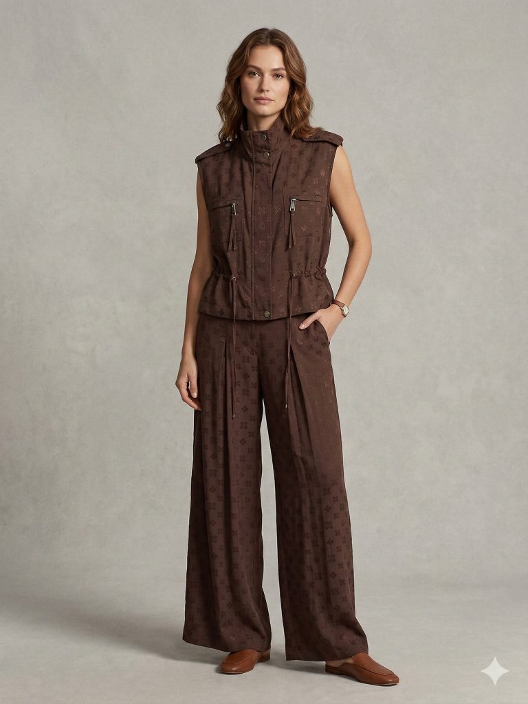 ON TRİKO Rahat Kesim Pantolon 76927 - kahve