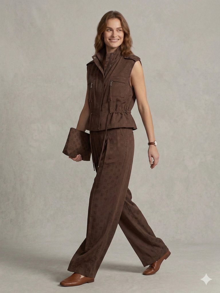 ON TRİKO Rahat Kesim Pantolon 76927 - kahve