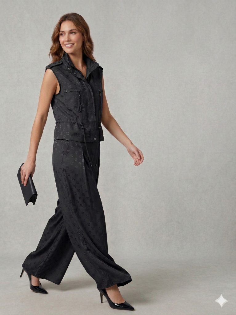 ON TRİKO Cep Detaylı Yelek 76926 - Siyah