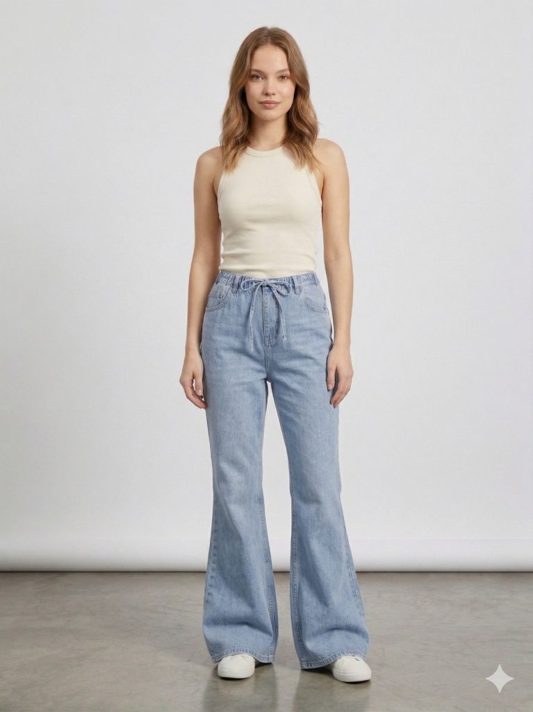 ONİX Rahat Kesim Pantolon 2712 - MAVİ