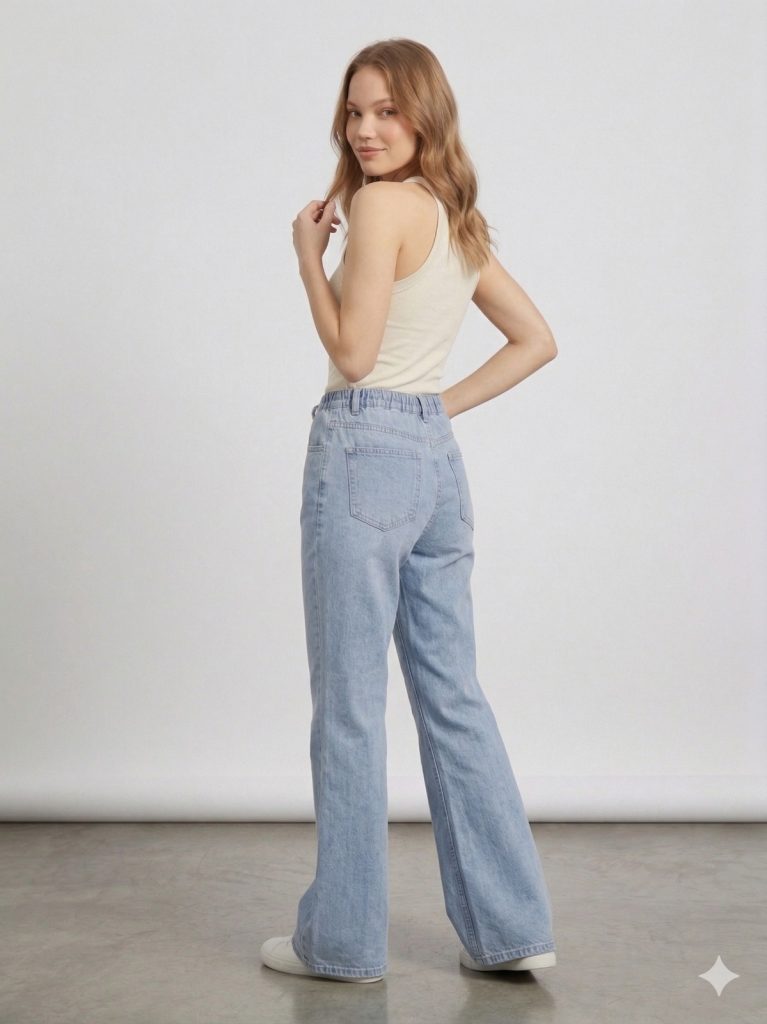 ONİX Rahat Kesim Pantolon 2712 - MAVİ