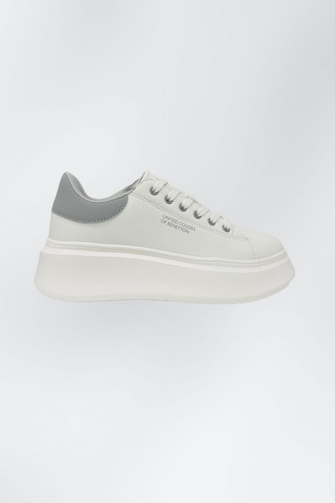 BENETTON Kadın Spor Ayakkabı 10232 - Beyaz