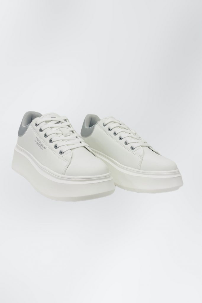 BENETTON Kadın Spor Ayakkabı 10232 - Beyaz