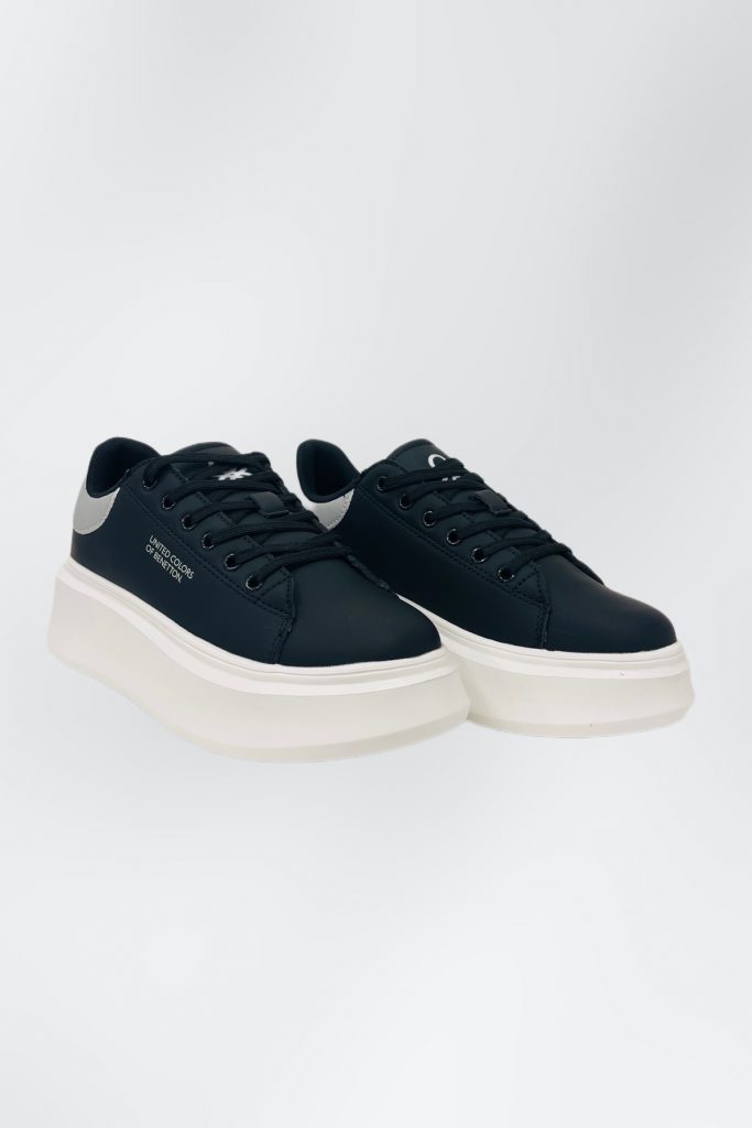 BENETTON Kadın Spor Ayakkabı 10232 - Siyah