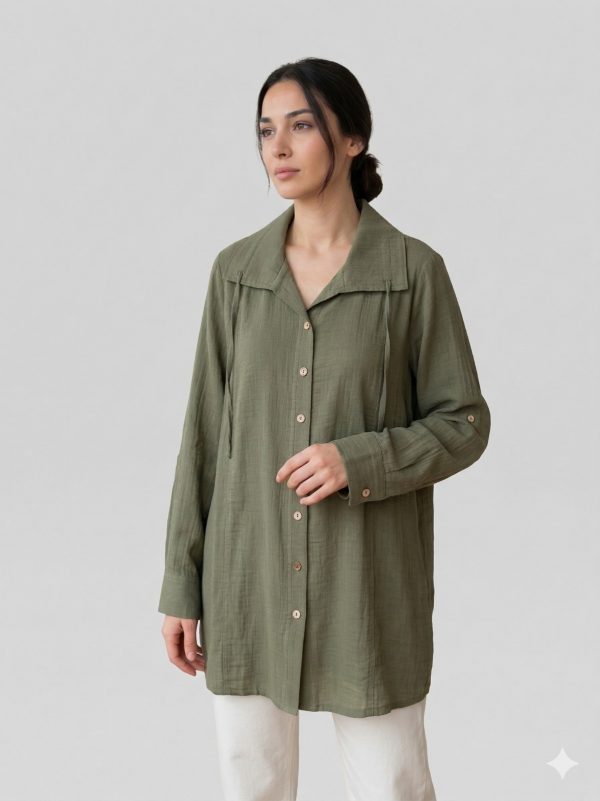 TOLGA SARAÇOĞLU Rahat Kesim Tunik 50183