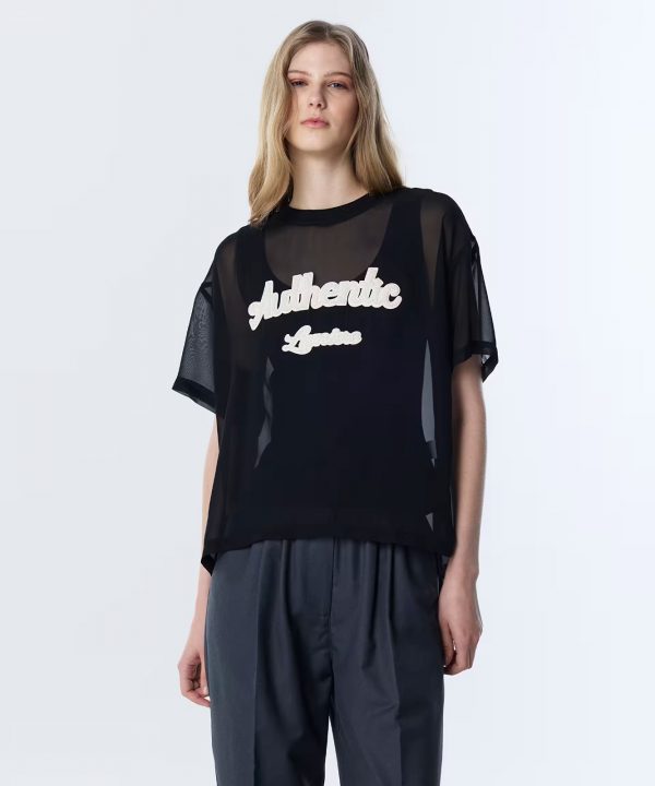 TWIST Sloganlı Çift Parça Bluz TS1260006082