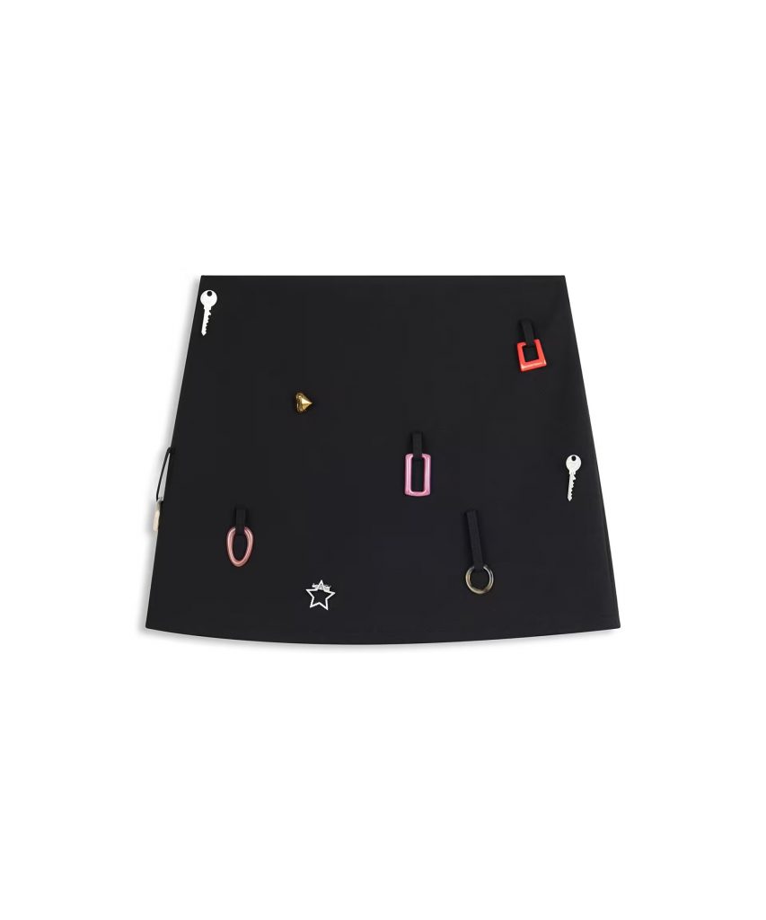 TWIST Karma Aksesuarlı Etek TS1260004060 - Siyah