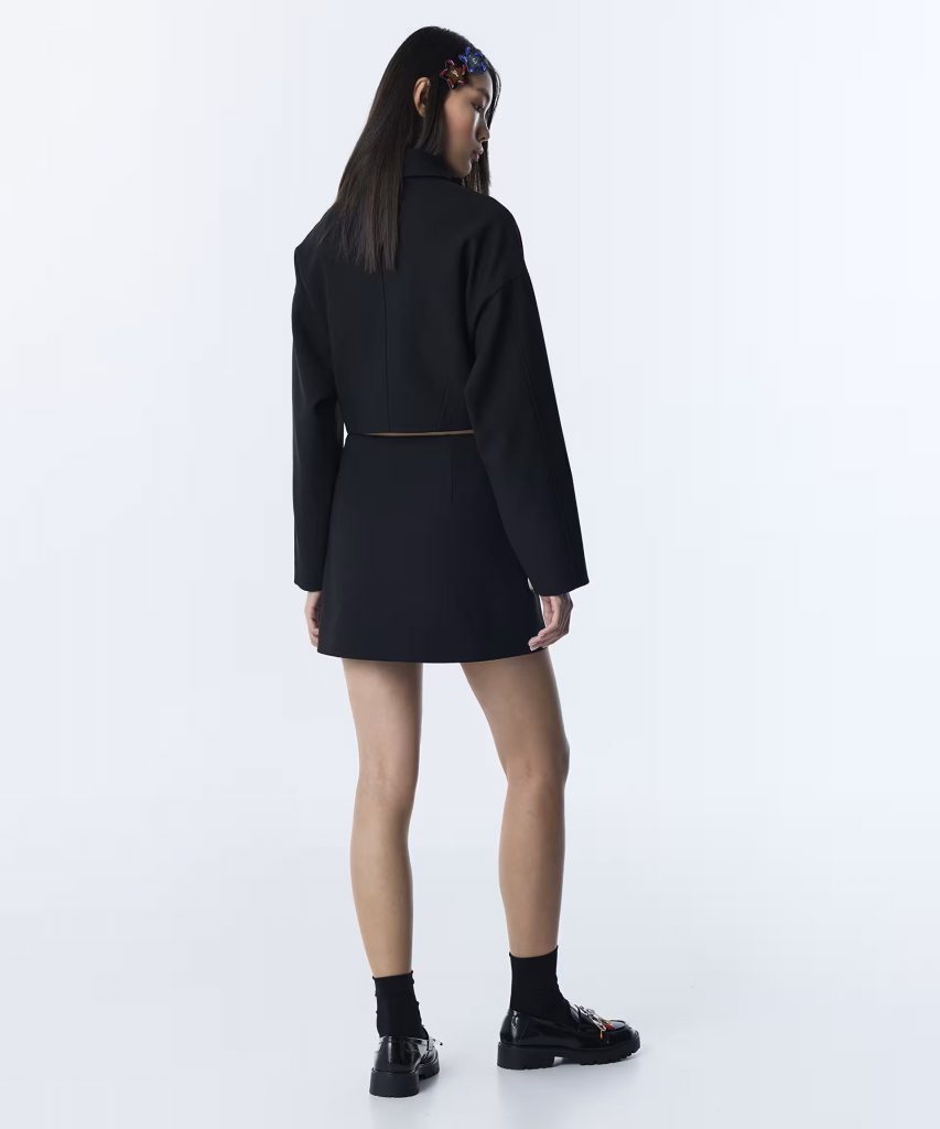 TWIST Karma Aksesuarlı Etek TS1260004060 - Siyah