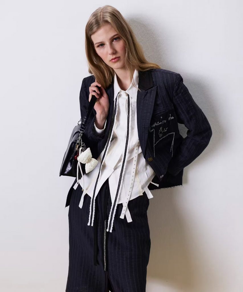 TWİST Kontrast Şeritli Gömlek TS1260025111