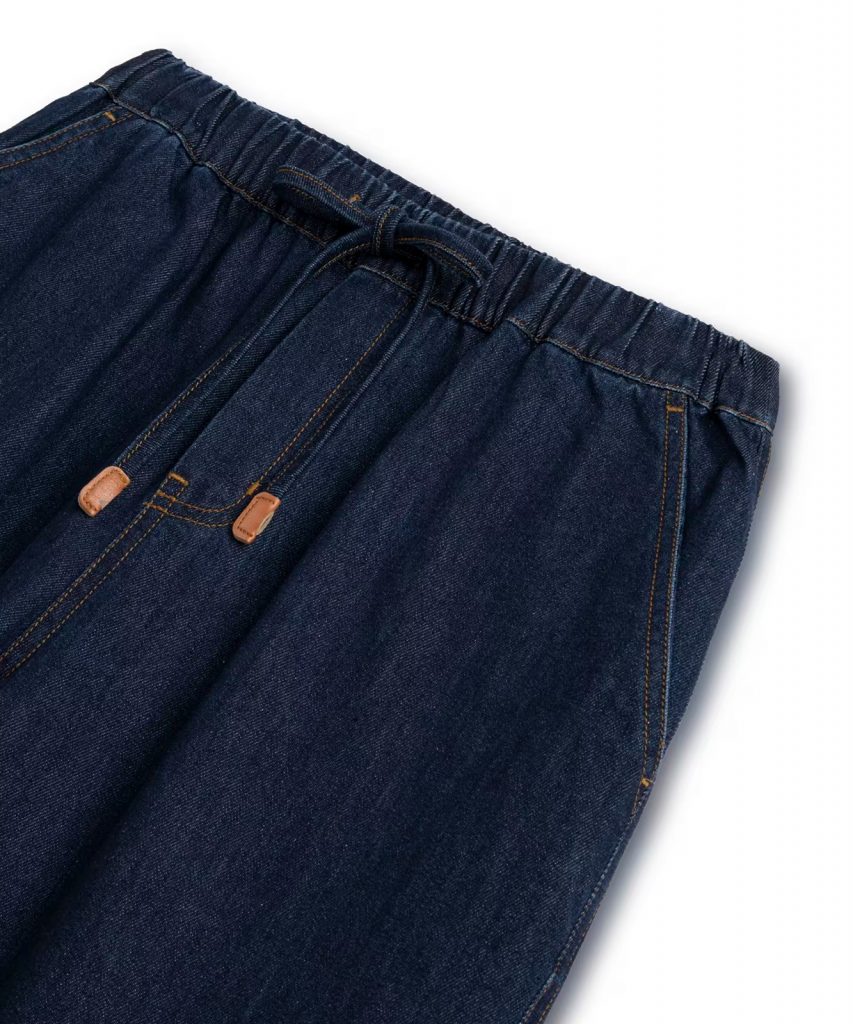 TWIST TWIST Elastik Bel Jean Pantolon TS1260003143 - İNDİGO