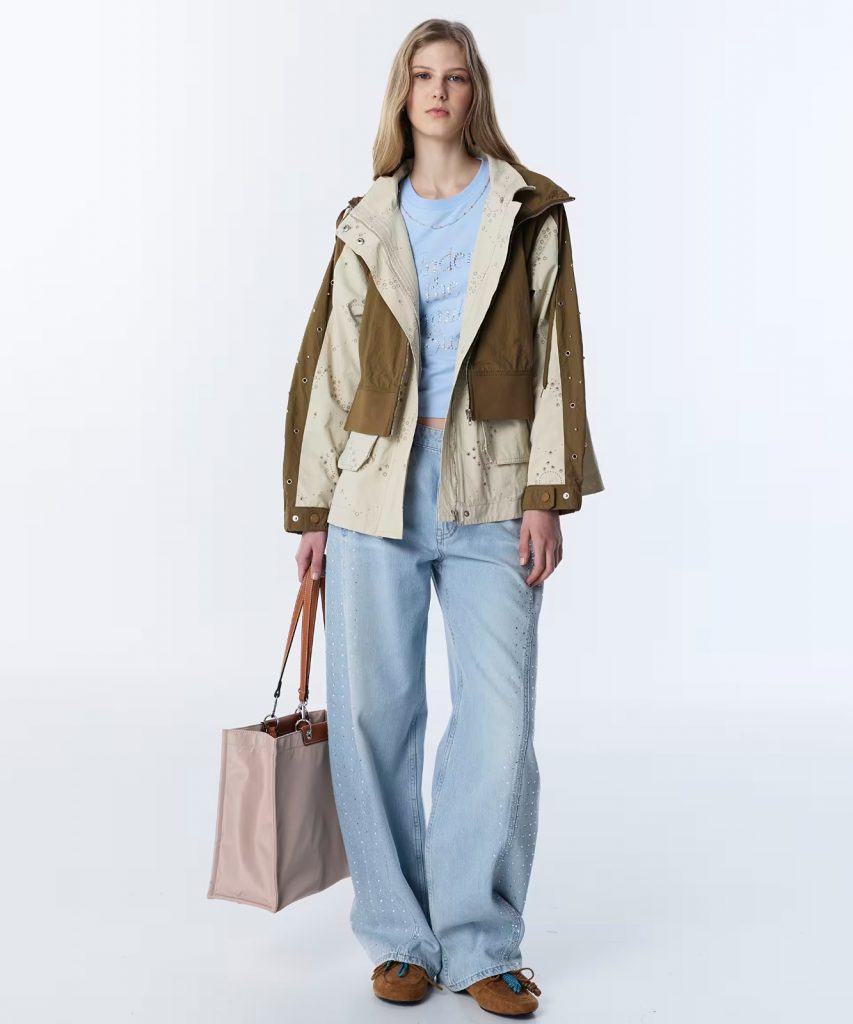 TWIST HOTFIX Baskılı  Jean Pantolon TS1260018036 - A.İNDİGO