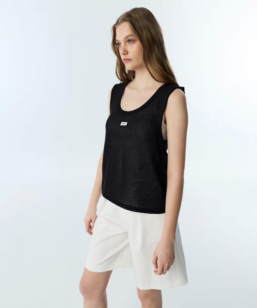 TWIST Patchli  Çift Parça Triko TS1260050069 - Siyah