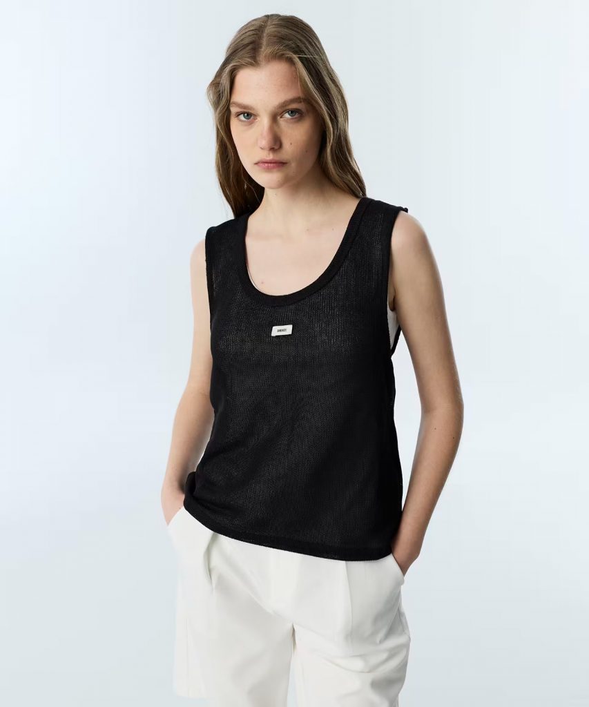 TWIST Patchli  Çift Parça Triko TS1260050069 - Siyah