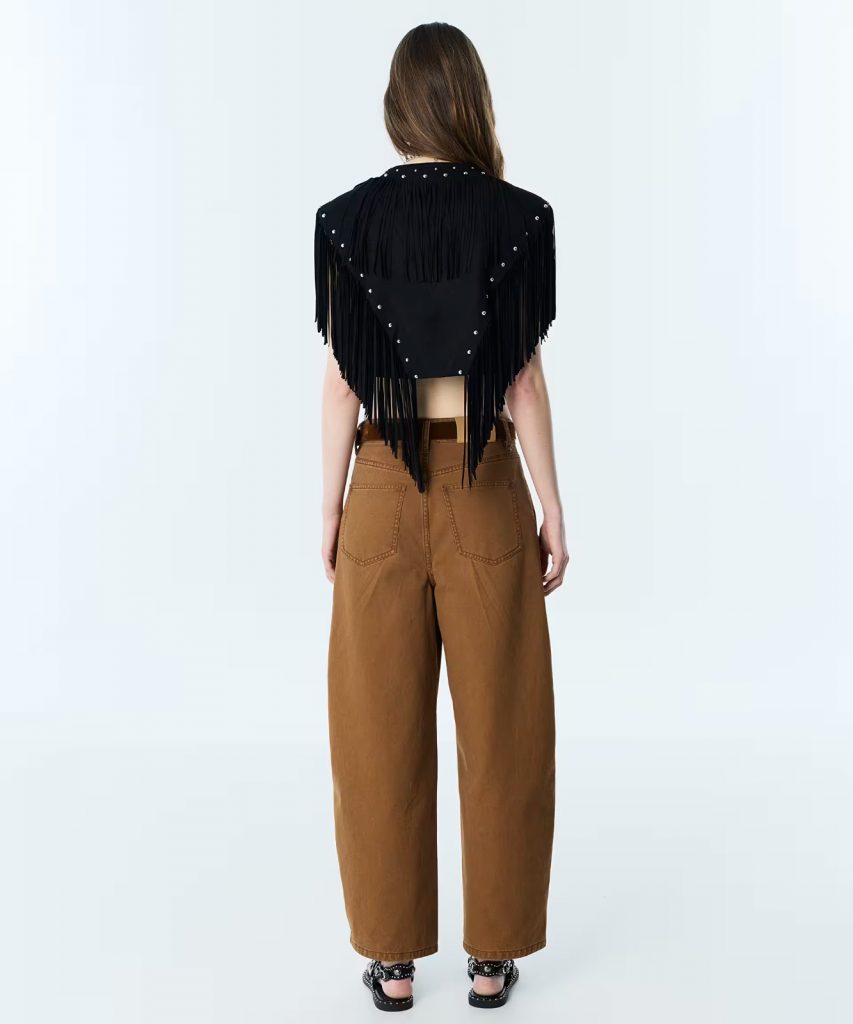 TWIST Püsküllü Charmlı  Yelek TS1260007041