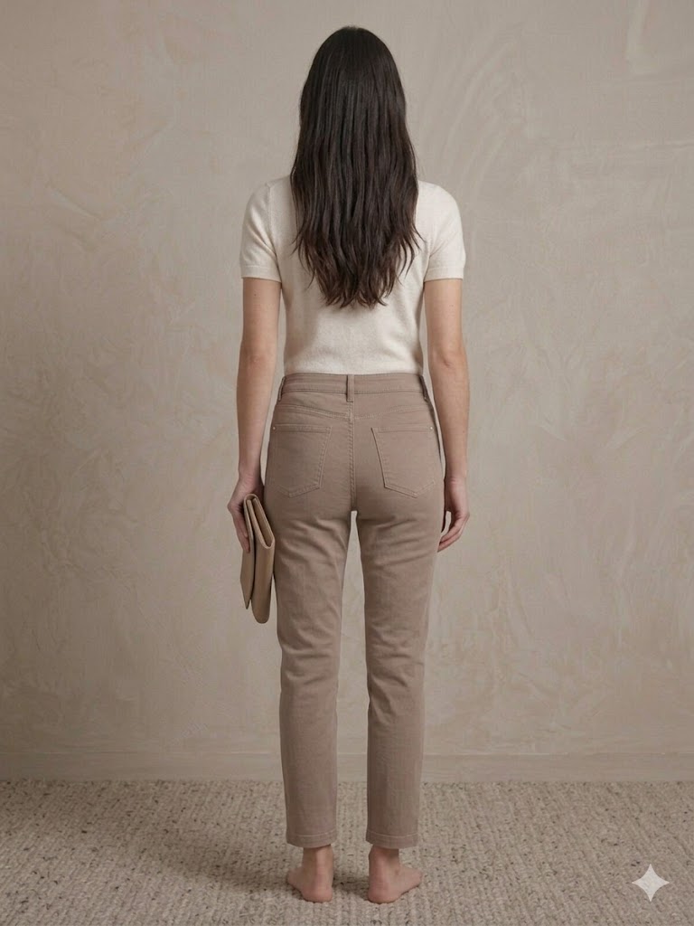 TOLGA SARAÇOĞLU Düz Kesim Pantolon  30215 - BEJ