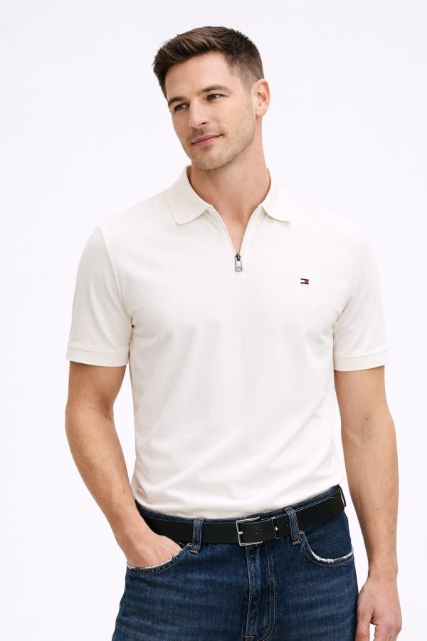 TOMMY HILFIGER Erkek Polo Yaka T-shırt MW0MW42758Z00