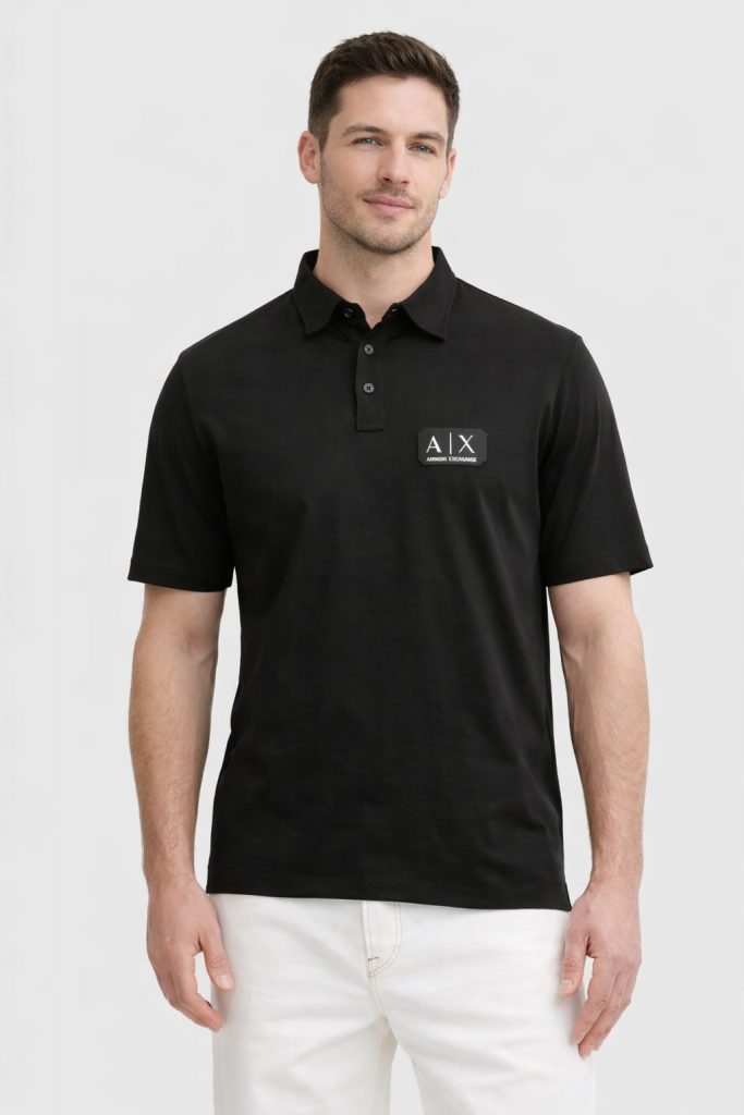 ARMANİ Erkek Polo Tişört XM002232AF10364 - Siyah