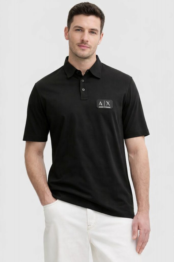 ARMANİ Erkek Polo Tişört XM002232AF10364 - Siyah