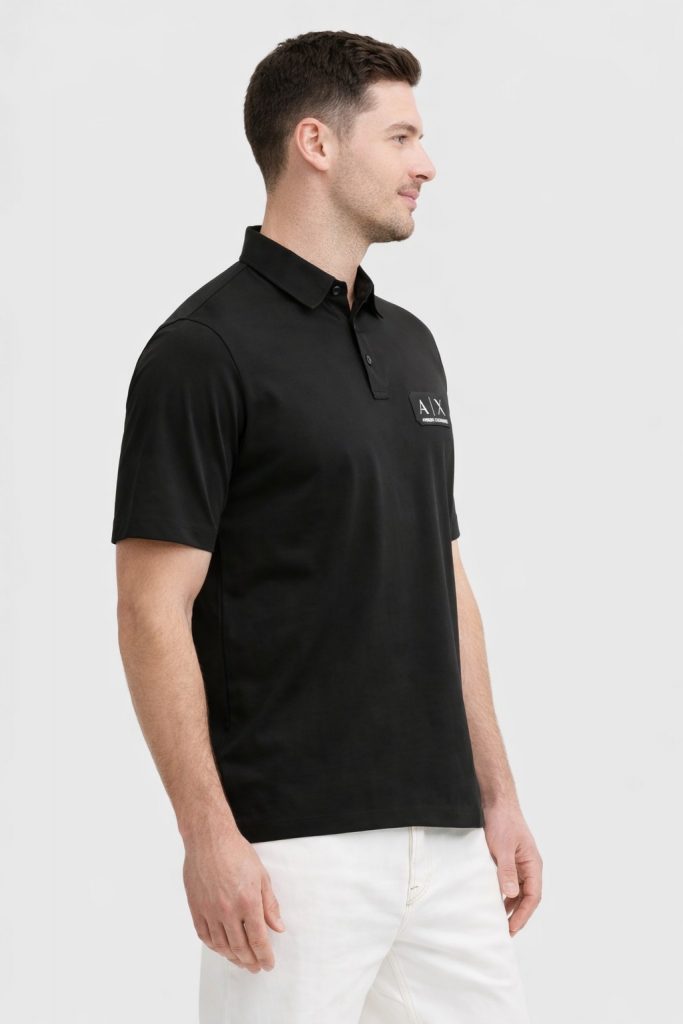 ARMANİ Erkek Polo Tişört XM002232AF10364 - Siyah