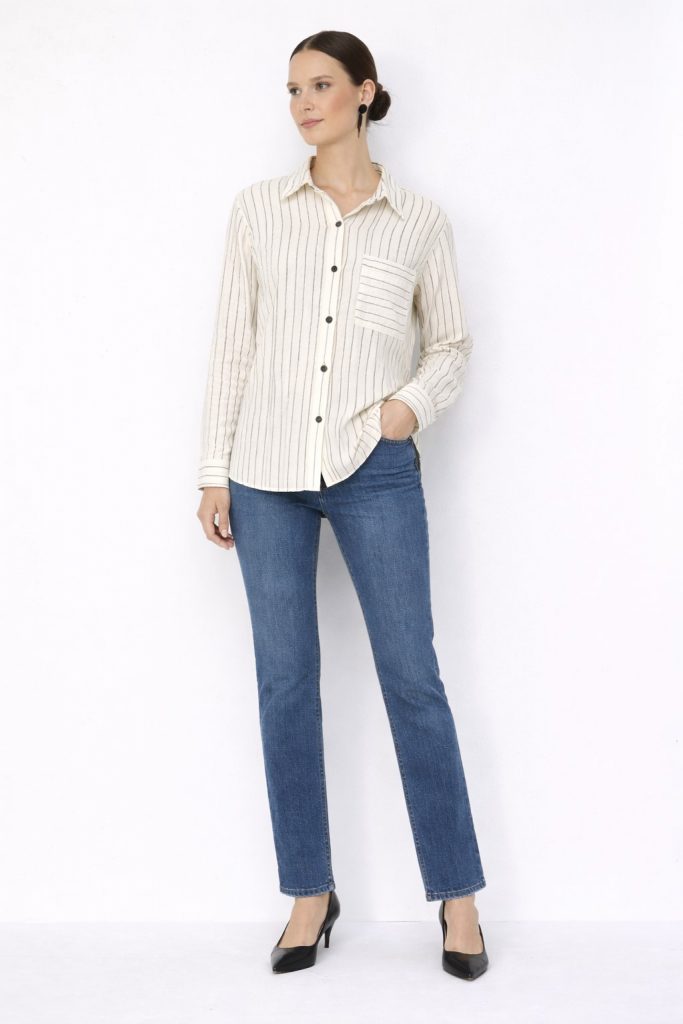 MAVİ GÖMLEK M1211468-84004 - KREM