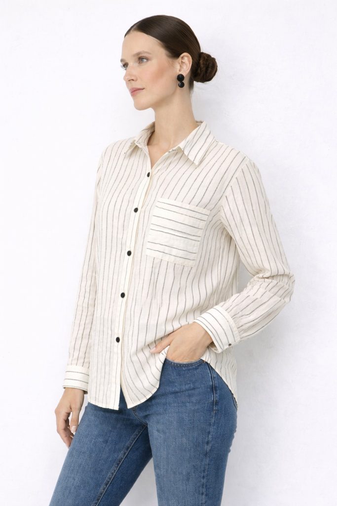 MAVİ GÖMLEK M1211468-84004 - KREM